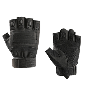 Gants tactiques unisexes en cuir microfibre, imperméables, antidérapants, pour la course, les sports de plein air, le cyclisme hivernal - Product Image 1