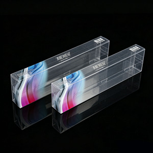 <b>Small</b> Retail Custom Durable PVC/ PET/PP Plastic Packaging <b>Box</b> Factory Direct Clear Foldable for Cosmetic Boxes - Product Image 1