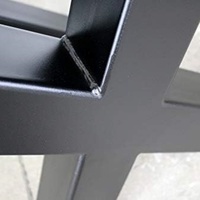 16/28 Zoll Haarnadel-Tischbeine, X-förmige Metallbankbeine, Set für DIY Esstisch und Couchtisch