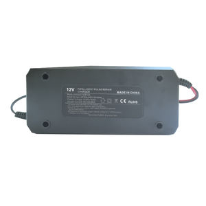 Chargeur de <span class=keywords><strong>moto</strong></span> électrique à LED portable 12V Chargeur intelligent à impulsions de réparation Convient à diverses batteries au plomb-acide - Product Image 1