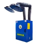 Nouvel extracteur de fumée industriel avec filtre à charbon actif, conception mobile, débit d'air de 800 CFM, faible bruit, pour collecteur de fumée de soudage, poussière