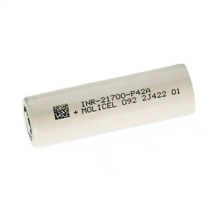 Batería Molicel 21700 P42A 4200mAh marca 45A descarga 500 + ciclos de recarga batería de litio