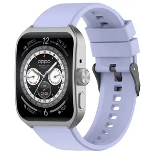 สายรัดซิลิโคนสีทึบแบบสปอร์ตขนาด 22 มม. สำหรับนาฬิกา <span class=keywords><strong>OPPO</strong></span> Watch 4 Pro อุปกรณ์เสริมขนาด 22 มม. - Product Image 1