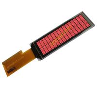 Pantalla OLED Monocromática de 2.26'' (2.26 Pulgadas) 16x2 Caracteres, Tipo 33 Pines, UG-1602ASWCG01, Interfaz Paralela, SPI, I2C, Más Vendida