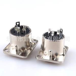 You <b>XLR</b> Connector 3-Pin Panel Mount <b>Microphone</b> Receptacle Audio Video Use - Product Image 3