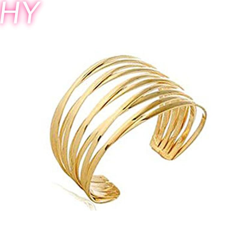 Bracelet doré à dix brins