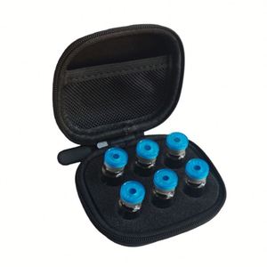 Estuche de Viaje Portátil para 6 Viales de 3ml, para Insulina y Péptidos para Diabéticos, con 6 Compartimentos, Protector - Product Image 1