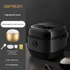 หม้อหุงข้าวอัจฉริยะ Zemkon 3 ลิตร พร้อมหม้อในพลาสติก สำหรับ 3-4 คน หม้ออเนกประสงค์สำหรับใช้ในครัวเรือน พร้อมตัวแยกน้ำซุป ดีไซน์เยอรมัน ใช้งานได้หลากหลาย - Product Image 6