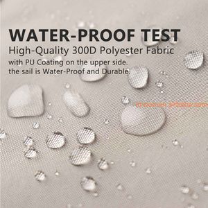 <span class=keywords><strong>Precio</strong></span> <span class=keywords><strong>de</strong></span> fábrica 3x6m Sun-Shelter impermeable parasol vela al aire libre rectángulo jardín <span class=keywords><strong>terraza</strong></span> dosel patio sombra vela playa coche toldo - Product Image 3