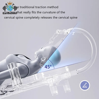 Lit d'étirement lombaire et cervical, machine de traction pour le corps et la colonne vertébrale, extensible pour usage domestique