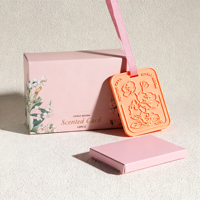 Pendentif d'aromathérapie solide EVA, désodorisant d'air avec 15 à 30 % d'ingrédients actifs, cartes parfumées en papier pour la maison
