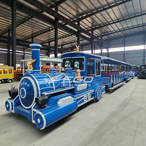 Mini-train électrique, sièges de luxe, train touristique, train de parc d'attractions, train ludique, les fabricants chinois se vendent bien sur le marché. - Product Image 4