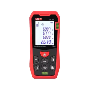 UNI-T Telémetro Láser Infrarrojo de Mano de 70 Metros, Instrumento de Medición Electrónico, Regla, Herramienta de Medición de Distancia LM70A UNI-T - Product Image 2
