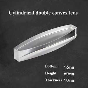 Lentes Ópticas, Lentes Cilíndricas, Semicirculares, Triangulares, Rectangulares, Lentes Convexas y Cóncavas para Escuela Secundaria - Product Image 5