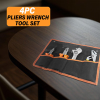 Outils à main de précision OEM, ensemble de 4 tournevis et pinces avec ruban adhésif et garantie d'un an pour la réparation d'ordinateurs