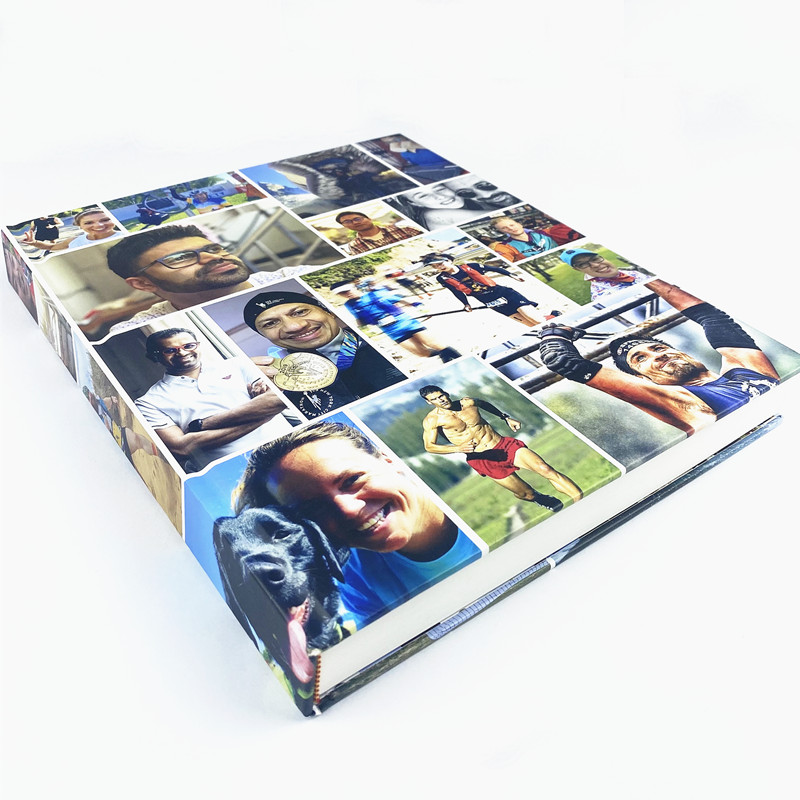 Изготовленный на заказ твердый переплет фото книга пустая книга печать сервис