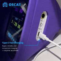 Moniteur de signes vitaux multiparamètres vétérinaire OSCAT, écran LCD 5,5 pouces, SPO2, NIBP, ECG, TEMP, portable, certifié CE, garantie 1 an pour animaux de compagnie