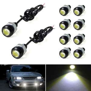 Systèmes d'éclairage automobile, lumière LED haute puissance pour voiture, lumière œil d'aigle de 18 mm, lumière de recul à visser de 9 W, feux de jour - Product Image 2
