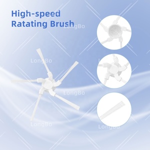 Ajuste para <span class=keywords><strong>Xiaomi</strong></span> <span class=keywords><strong>Dreame</strong></span> <span class=keywords><strong>Bot</strong></span> <span class=keywords><strong>W10</strong></span> Pro Robot aspirador cepillo de rodillo cepillo lateral filtro Hepa soporte de almohadilla de mopa piezas de repuesto - Product Image 5
