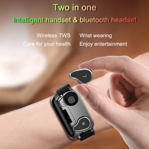 Reloj Inteligente 2 en 1 Resistente al Agua de Alta Calidad y Gran Venta, Reloj Inteligente <span class=keywords><strong>T89</strong></span> con Auriculares - Product Image 4