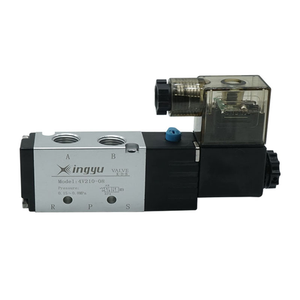 Xingyu 4v210 5/2 Magneetventiel 110V 220V 24V Magneetventiel Normaal Gesloten Luchtcontrole Pneumatische Magneetklep - Product Image 4