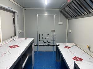 Camion de restauration rapide mobile entièrement équipé en acier inoxydable, aluminium et fibre de verre avec équipement de cuisson - Product Image 6