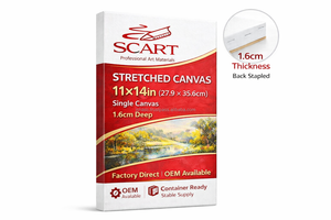 SCART 40*50cm Painting Canvas Stretched Art Oil Painting Canvas Board for Oil Painting Art Canvas Board - Product Image 2