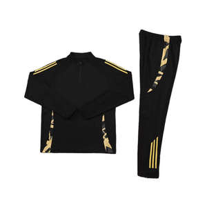 Vente en gros et sur mesure <span class=keywords><strong>de</strong></span> costumes d'entraînement à manches longues et demi-fermeture éclair ensembles <span class=keywords><strong>de</strong></span> vêtements <span class=keywords><strong>de</strong></span> sport pour les matchs <span class=keywords><strong>de</strong></span> football pour hommes - Product Image 1