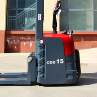 Tout nouveau gerbeur électrique automoteur 1500kg 2000kg mini empileur de palettes empileur portable