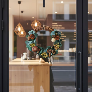 Cloches et guirlandes Décoration murale Entrée de <span class=keywords><strong>café</strong></span> <span class=keywords><strong>Fleuriste</strong></span> Restaurant Décor - Product Image 6