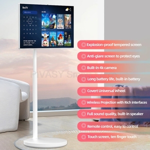 Écran intelligent portable <span class=keywords><strong>MINI</strong></span> <span class=keywords><strong>LED</strong></span> pour diffusion sans fil en direct en extérieur, avec écran tactile, TV intelligente <span class=keywords><strong>4K</strong></span>, moniteur haute saturation et caméra - Product Image 2