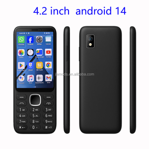 Odm tùy chỉnh phát triển bàn phím nút điện thoại thông minh 4 gam Dual Sim mở khóa VoLTE màn hình cảm ứng <span class=keywords><strong>4.2</strong></span> inch <span class=keywords><strong>Android</strong></span> bàn phím điện thoại - Product Image 2