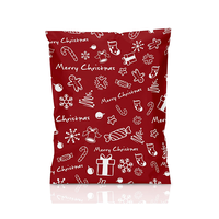 Sacs d'expédition en polyéthylène personnalisés pour Noël, sacs d'expédition personnalisables, réutilisables, pour l'emballage et la livraison, logo pour chaussures, vêtements