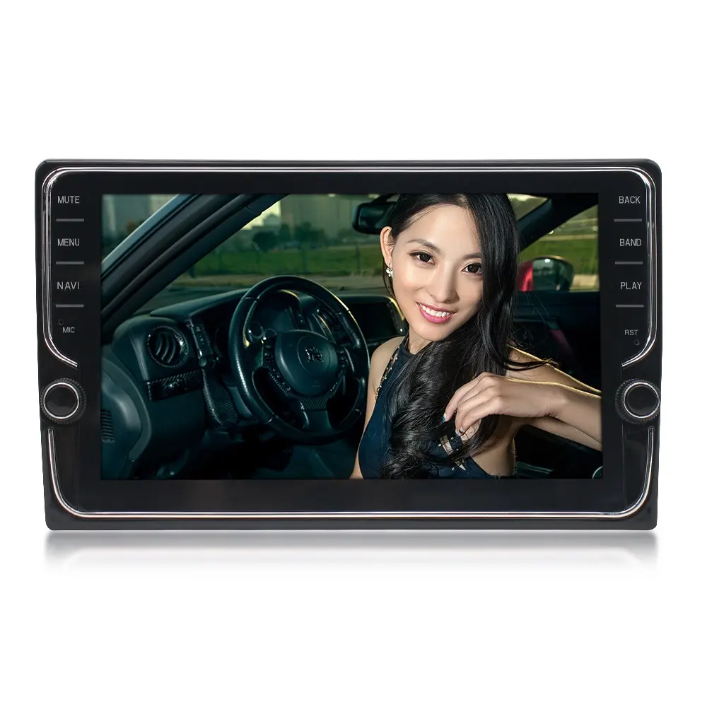 Evrensel makine desteği HD Video 1080P formatı MP3 MP4 Mp5 Gps Stereo radyo 2 Din Android araç Dvd oynatıcı oynatıcı K806