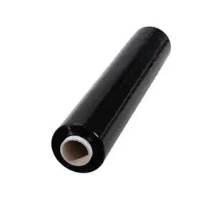 Jiangsu xing ya plastics technology co ltd black stretch film industrial strength stretch film 23 mic pallet stretch film black