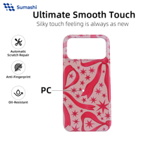 Casing HP Magnetik Sublimasi Custom Ultra Tipis Mengkilap MOQ Rendah untuk iPhone 16 15 Pro Max Samsung S25