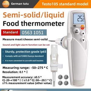Thermomètre de cuisson Testo 106/104/105/103 pour aliments, compatible ODM personnalisé, pour la cuisine - Product Image 5