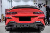Pour M850i 840i M Sport 2020 2021 Série 8 G16, kit de diffuseur arrière en fibre de carbone véritable de haute qualité, nouvelle qualité supérieure, ajustement parfait