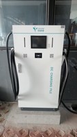 Nouvelle station de recharge rapide DC TELD 80k G2.5 Series 50.100oVv IP55 pour extérieur, double pistolet, commerciale, interface GB, blanche