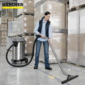 Karcher Wet Dry Vacuum Cleaner 1400W Stainless Steel For Commercial Use - Product Image 1