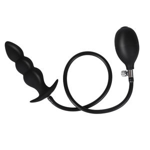 Extra grande luminoso Anal Plug juguete sexual inflable hombre mujer cámara trasera masturbador Anal expansor <span class=keywords><strong>bolas</strong></span> - Product Image 5
