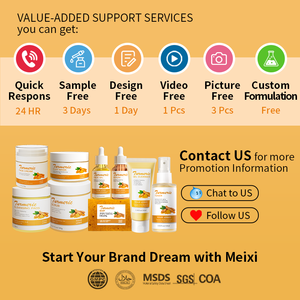 Nhãn hiệu riêng chăm sóc da mặt nghệ làm sạch miếng bông hữu cơ làm sáng da mặt tẩy tế bào chết kojic miếng đệm axit cho đốm đen - Product Image 6