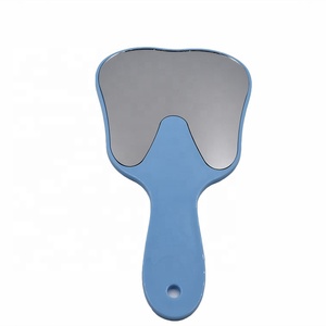 Miroir dentaire à main en verre coloré, forme de dents - Product Image 4