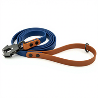 Laisse pour chien de luxe à dégagement rapide style grenouille, en sangle de polyester enduite de PVC, imperméable, respirante, tendance, durable et à sécurité anti-évasion