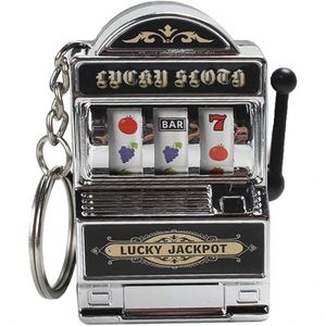 Llavero con Mini Máquina Tragaperras de Frutas, Colgante de Juguete con Premios, Joyería Fácil de Llevar, Gadget de Entretenimiento, Regalos para Fiestas de Carnaval de Las Vegas - Product Image 1