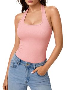 Polka Dot Spaghetti Strap Cami | Women's Slim Fit Sleeveless Tank <b>Top</b> - Product Image 5