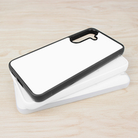 Coque de téléphone vierge pour sublimation 2D TPU+PC pour Samsung S26, personnalisable pour Galaxy S25/S24 Plus/S25 Edge – Objets de sublimation