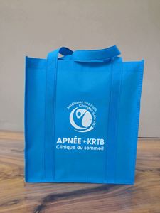 Customizable Durable Laminated Non-Woven Shopping Tote Bag Reusable Handheld Carrier for Sustainable Bulk Wholesale - Product Image 3