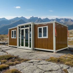 <span class=keywords><strong>Casa</strong></span> Container Prefabbricata Pieghevole a Montaggio Rapido 20ft 30ft 40ft Design Modulare Espandibile Flat Pack Opzioni di Lusso e Ingrosso - Product Image 1