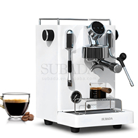 Machine à café expresso cappuccino à double usage, usage commercial et domestique, avec fonction d'eau chaude